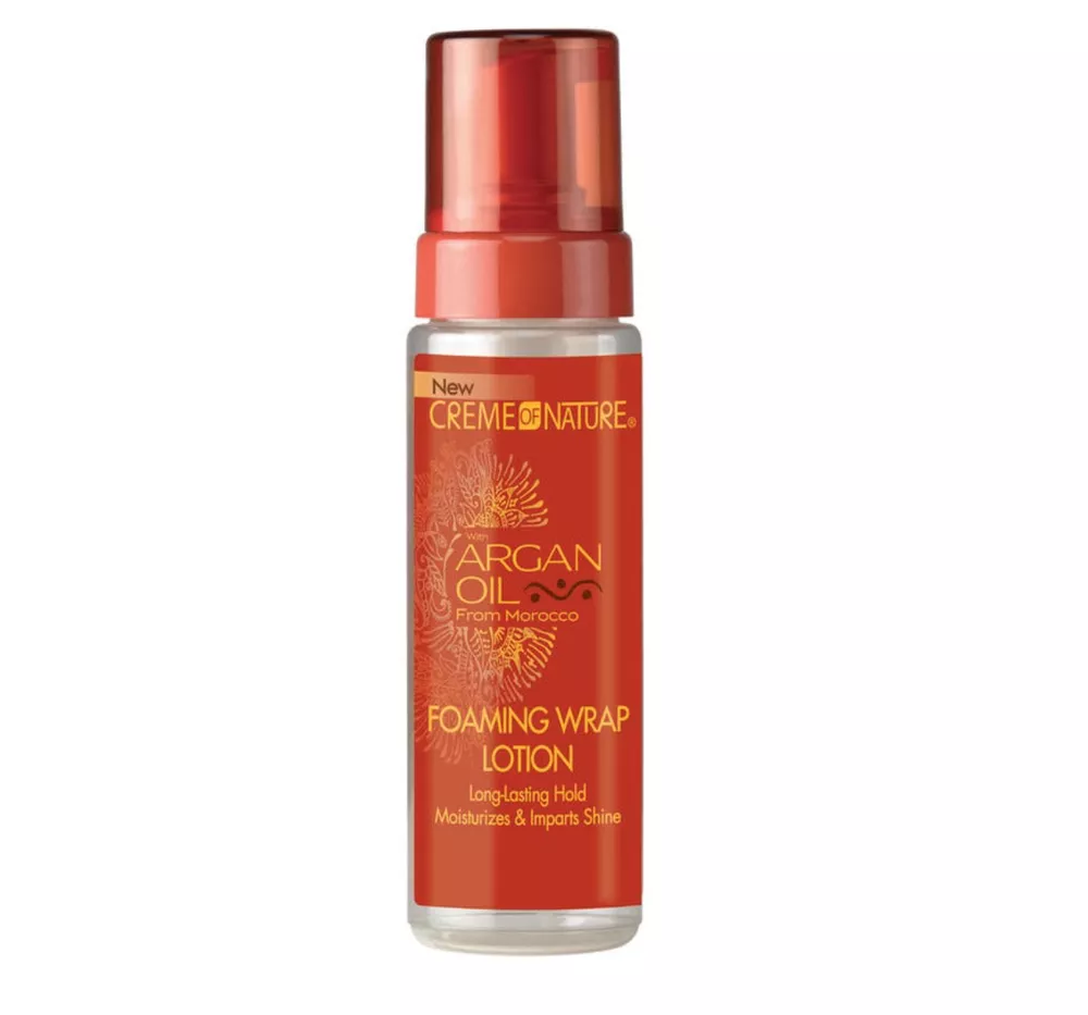 Creme of Nature Foaming Wrap Lotion, Argan Oil