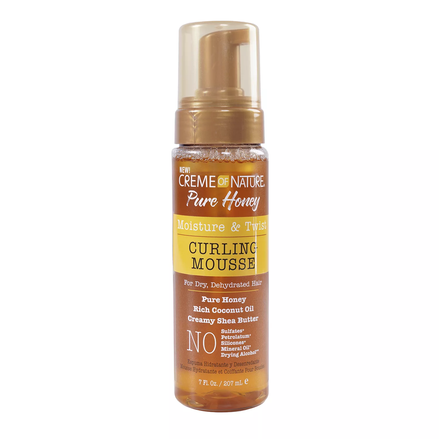 Creme of Nature Pure Honey Moisture & Twist Curling Mousse 7oz