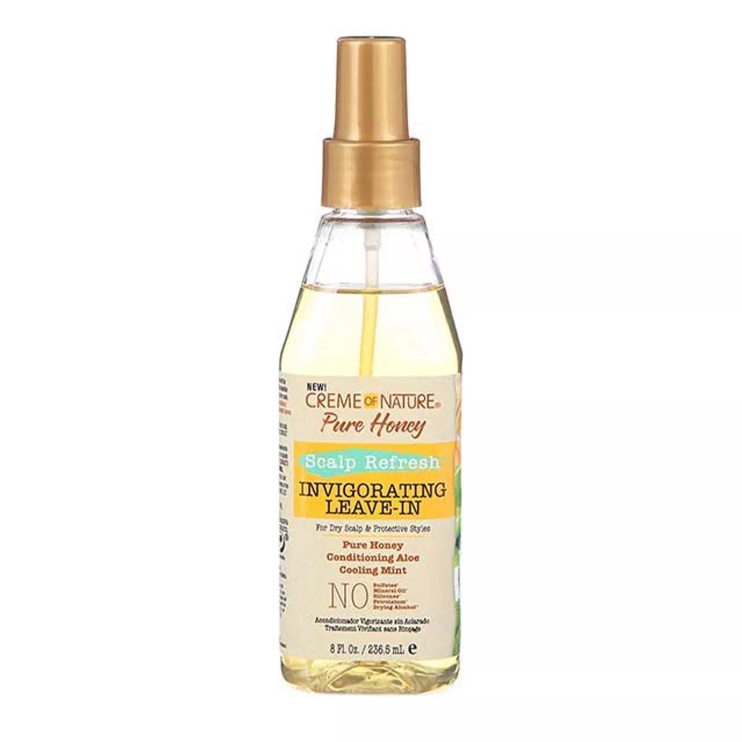 Creme of Nature Pure Honey Scalp Refresh Invigorating Leave-In 8oz/ 236.5ml