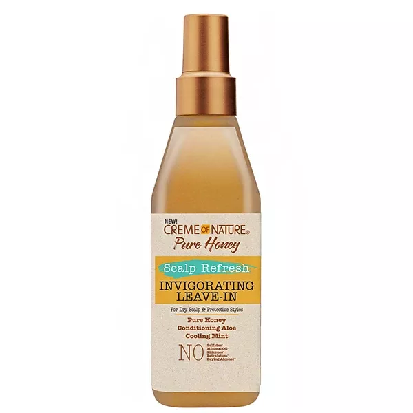 Creme of Nature Pure Honey Scalp Refresh Invigorating Leave-In 8oz