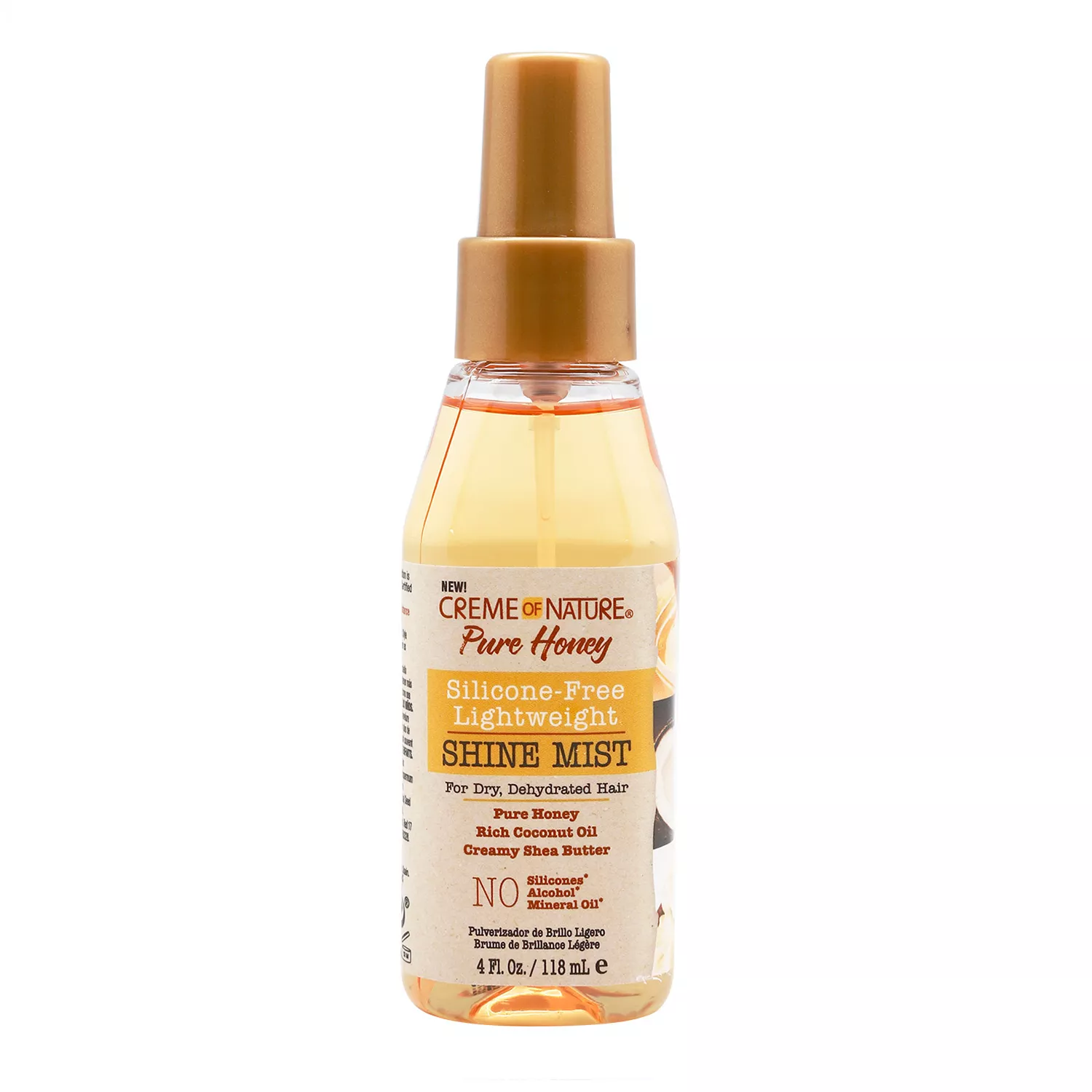 Creme of Nature Pure Honey Shine Mist 4oz