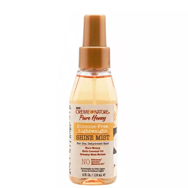 Creme of Nature Pure Honey Silicone-Free Lightweight Shine Mist 4oz