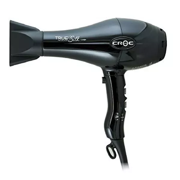 CROC CLASSIC DRYER TRUE SILK COLLECTION - AC MOTOR - BLACK