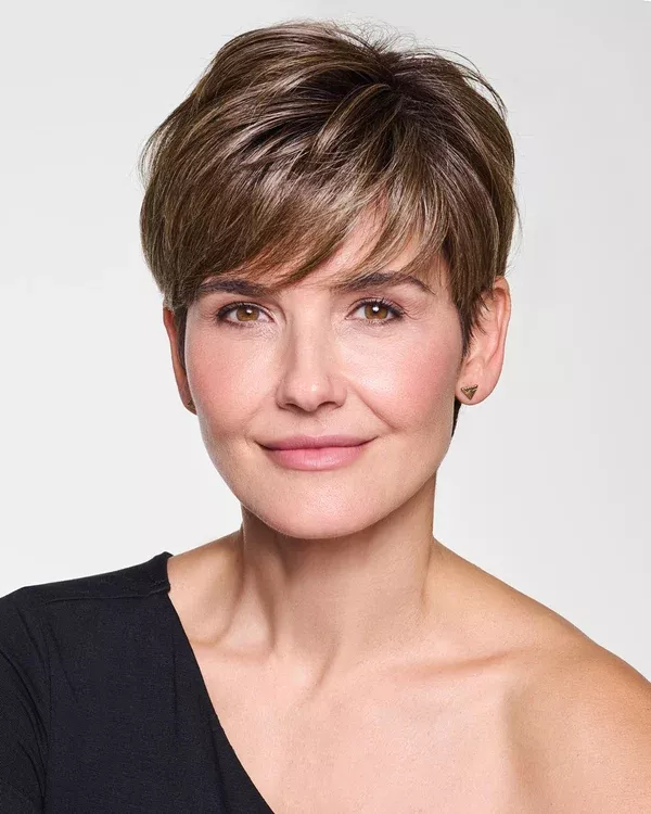 Crop Cut Topper Monofilament Part Synthetic Hair by Hairdo