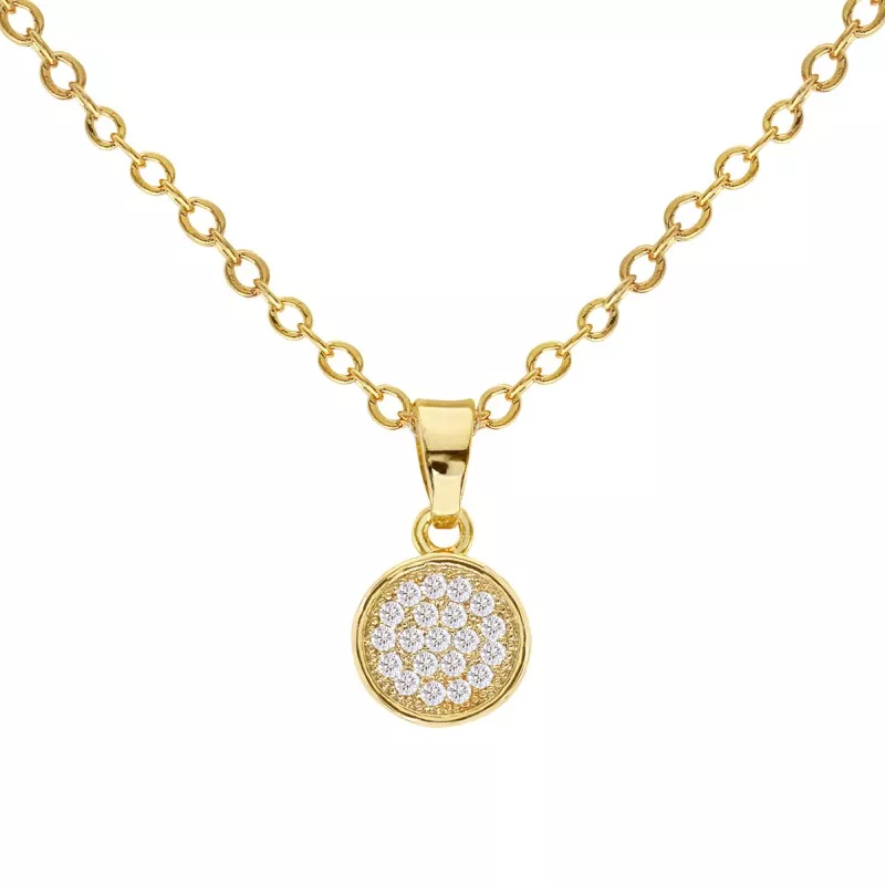 CUBIC ZIRCONIA PENDANT NECKLACES - CZN02