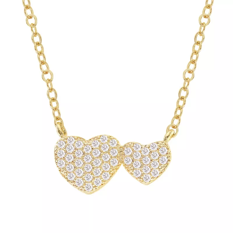 CUBIC ZIRCONIA PENDANT NECKLACES - CZN053