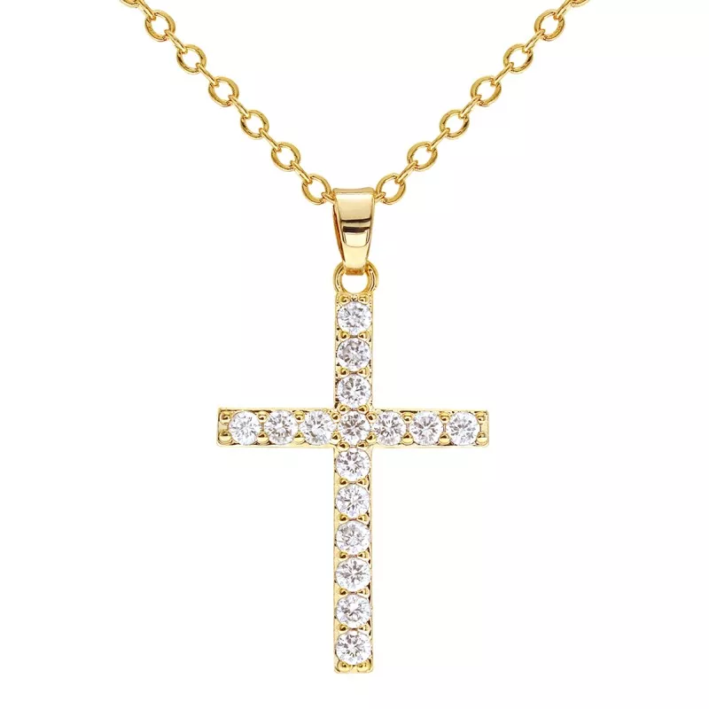 CUBIC ZIRCONIA PENDANT NECKLACES - CZN070