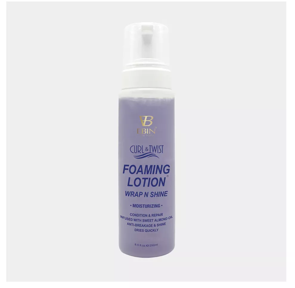 Curl & Twist Foaming Lotion Moisturizing Ebin Beauty New York