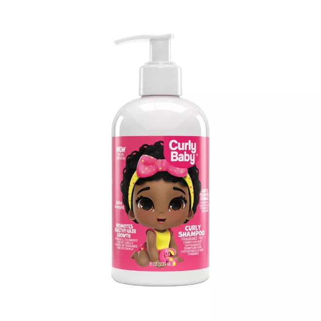 CURLY BABY SHAMPOO RED 8 oz