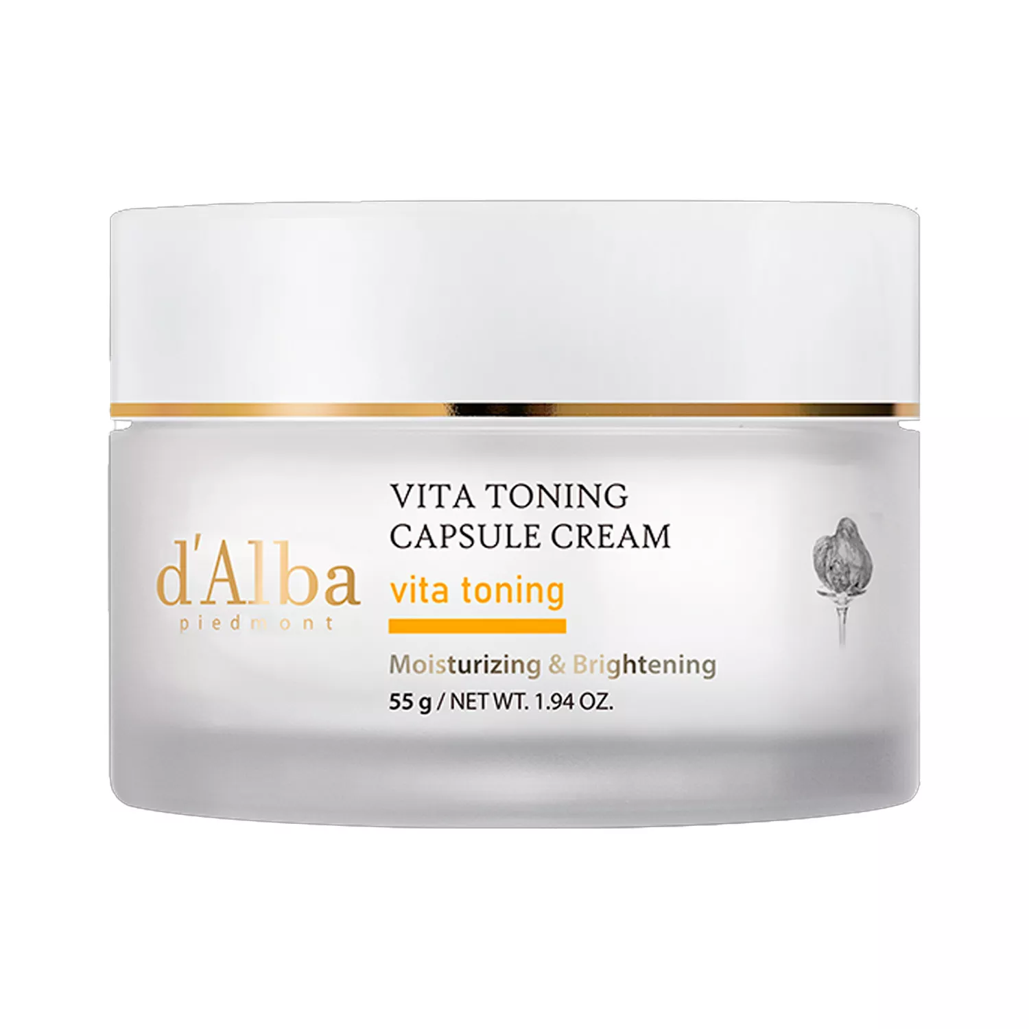 d'Alba Vita Toning Capsule Cream 1.94oz/ 55g