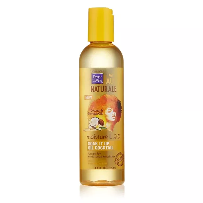 Dark and Lovely Au Naturale Moisture LOC Soak It Up Oil Cocktail - 4 Oz