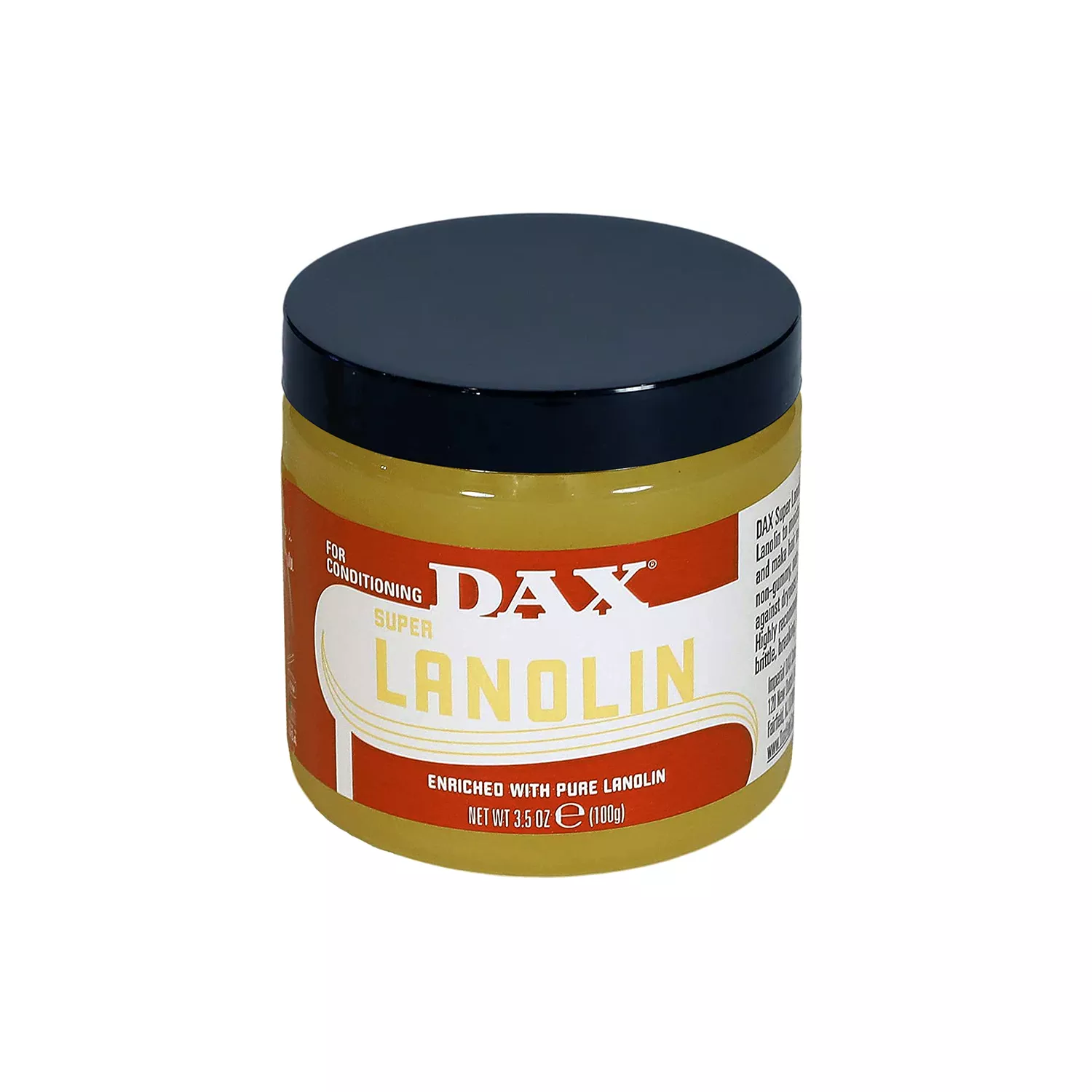 Dax Super Lanolin Enriched with Pure Lanolin 3.5oz/ 100g
