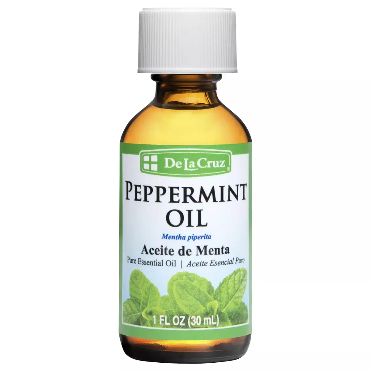 De La Cruz 100% Pure Peppermint Essential Oil 1oz