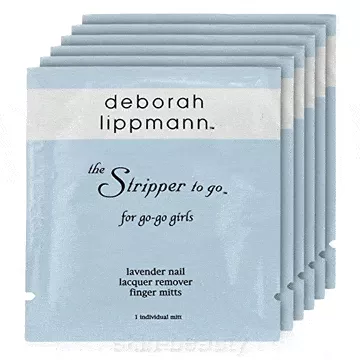 Deborah Lippmann The Stripper To Go Polish Remover Mitts - 6 packets