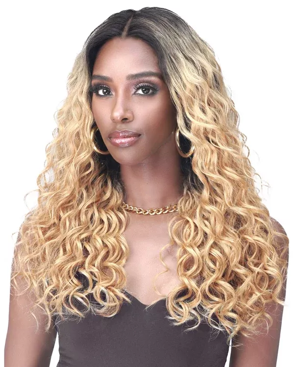 Deep Curl 20 Lace Front Remy Human Hair Wig by Bobbi Boss