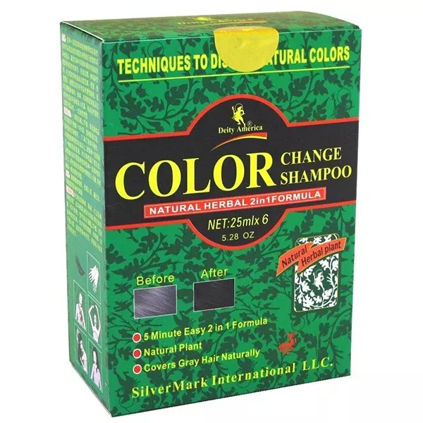Deity Color Change Shampoo - Natural Black Color Rinse 5.28oz