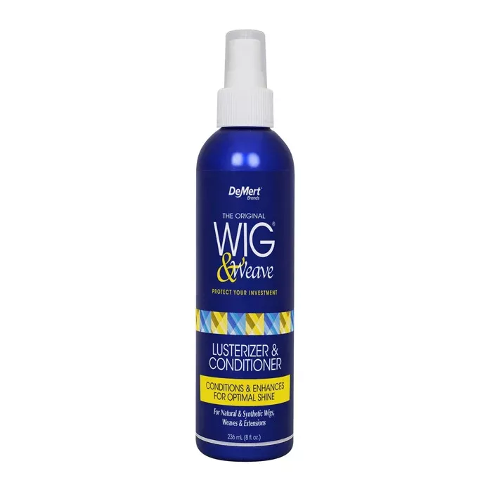 DeMert Wig Lusterizer And Conditioner for Natural and Synthetic Hair - 8 oz