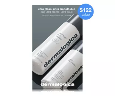 Dermalogica ultra clean, ultra smooth duo (301138)