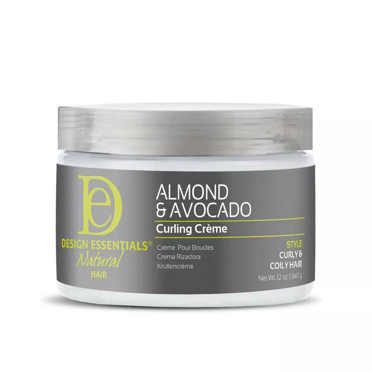 DESIGN ESSENTIALS ALMOND & AVOCADO CURLING CREME 8 oz