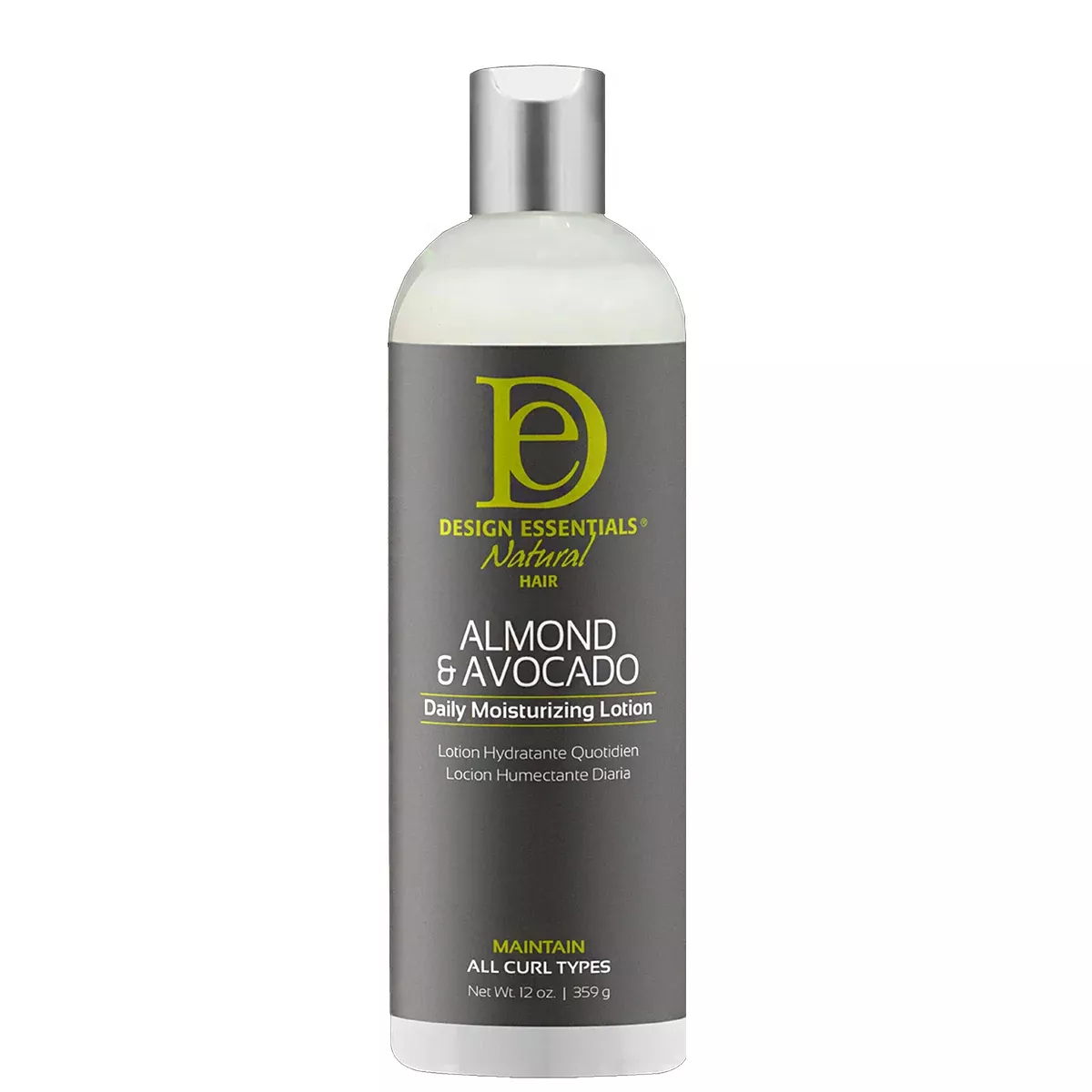 Design Essentials Almond & Avocado Daily Moisturizing Lotion 12oz