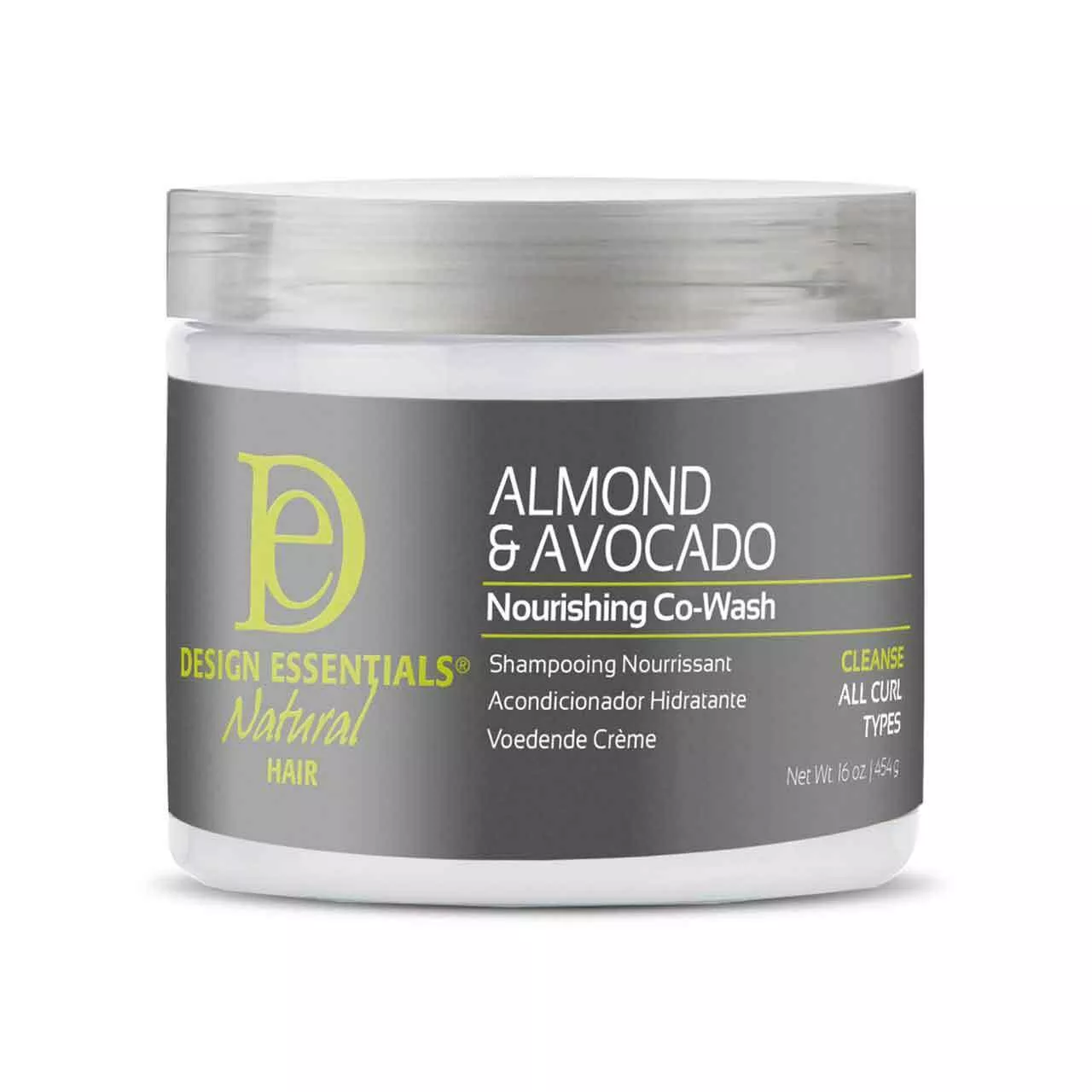 DESIGN ESSENTIALS ALMOND & AVOCADO NOURISHING CO- WASH 16 oz