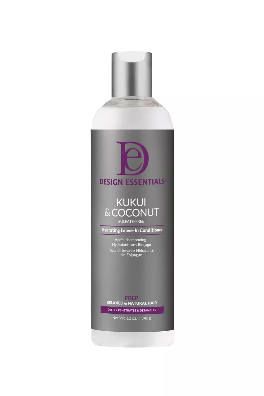 DESIGN ESSENTIALS KUKUI & COCONUT HYDRATING LEAVE-IN CONDITINER