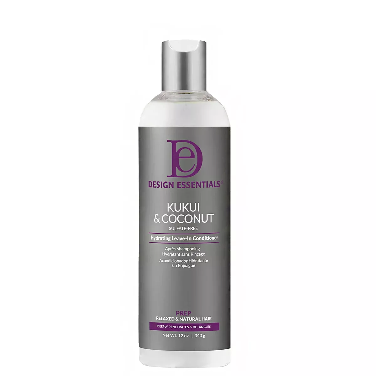 Design Essentials Kukui & Coconut Hydrating Leave-In Conditioner 12oz