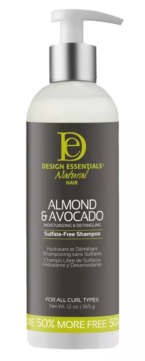 Design Essentials Natural Almond & Avocado Moisturizing Shampoo