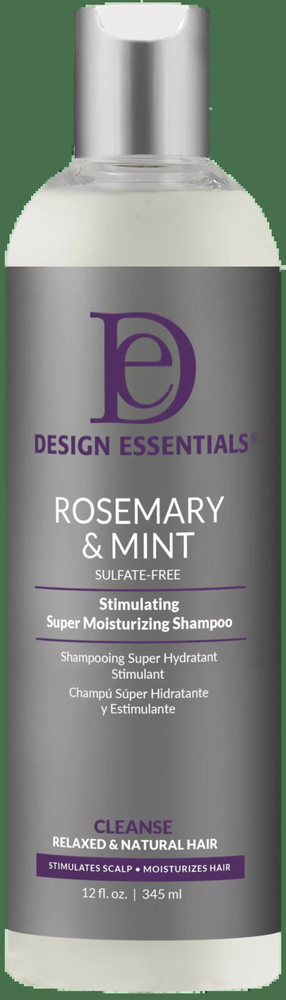 Design Essentials Rosemary & Mint Stimulating Super Moisturizing Shampoo (12oz)