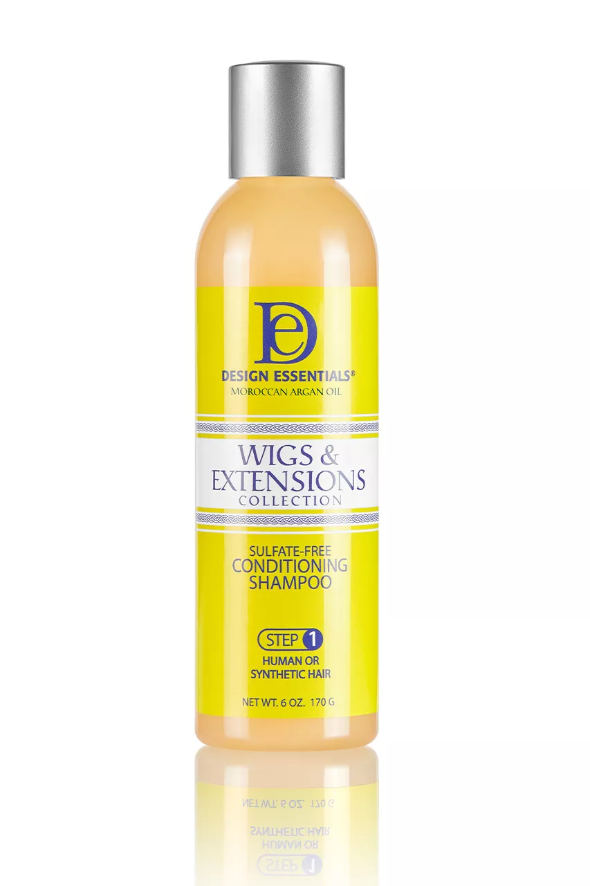 DESIGN ESSENTIALS WIGS & EXTENSIONS SULFATE-FREE CONDITIONING SHAMPOO 6oz