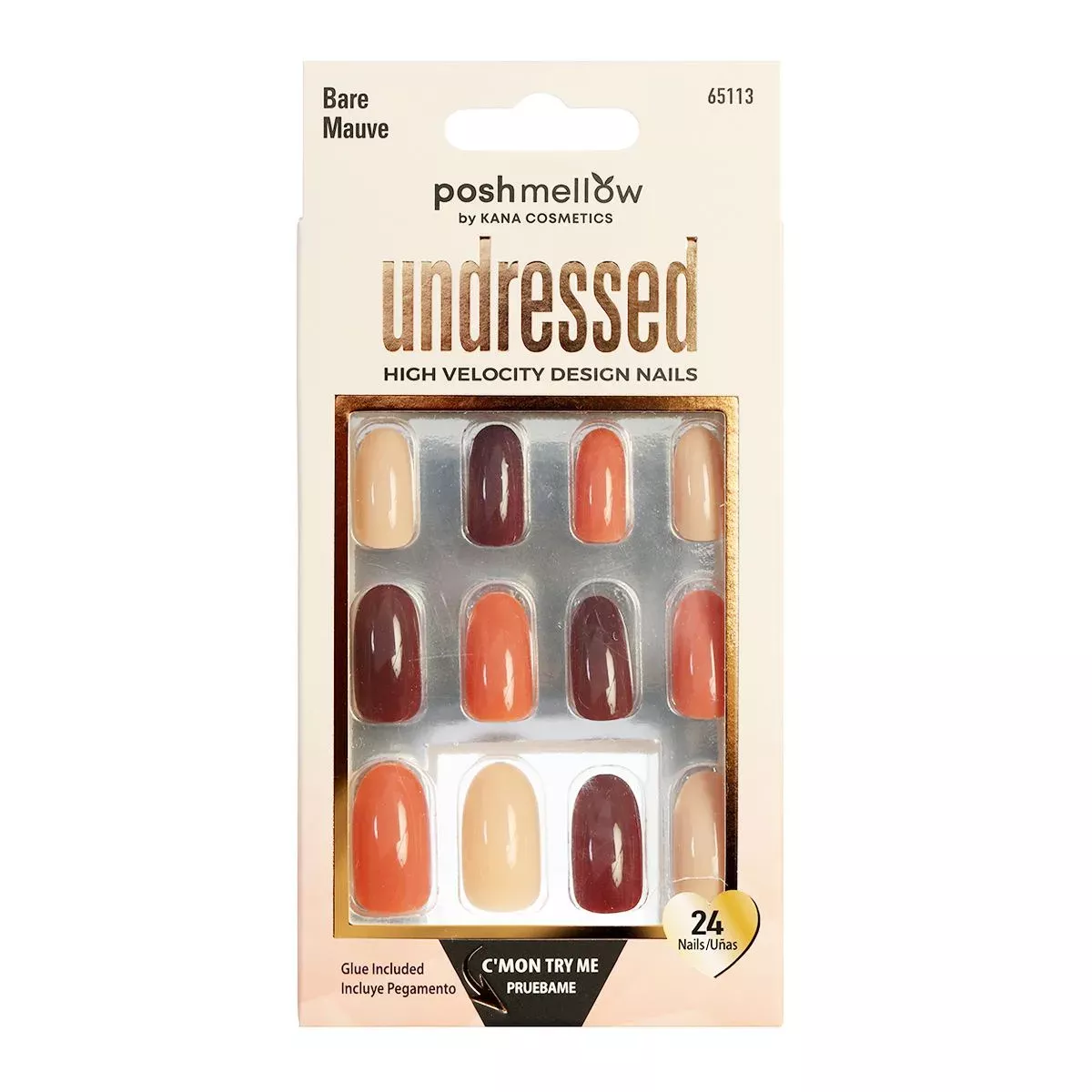 Design Nail: Undressed – Bare Mauve 65113