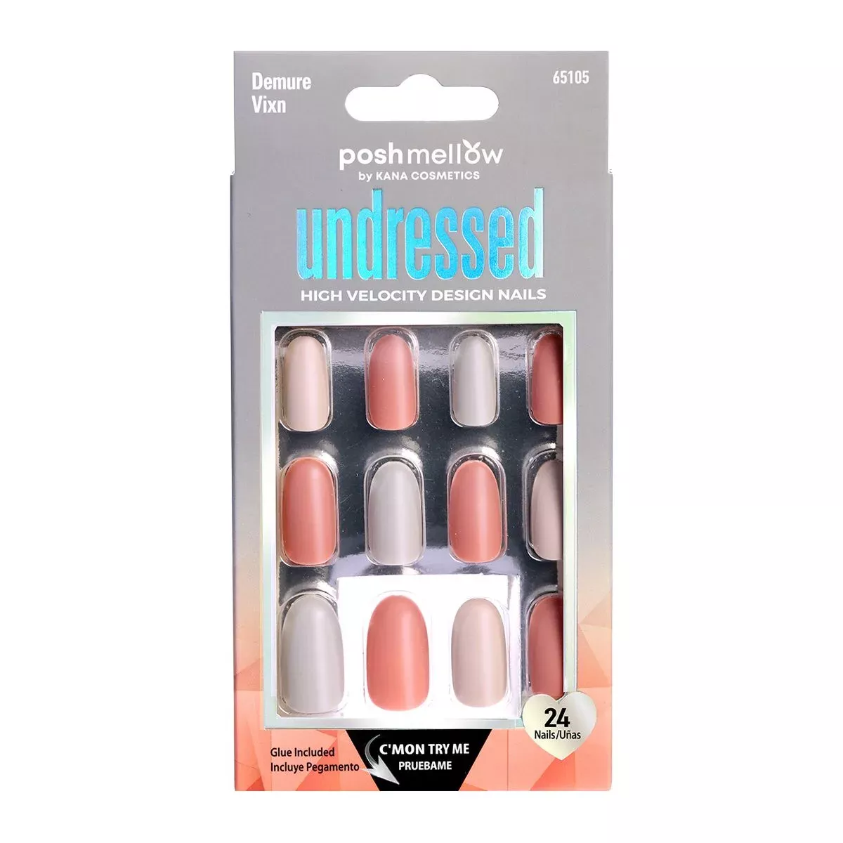 Design Nail: Undressed - Demure Vixn 65105