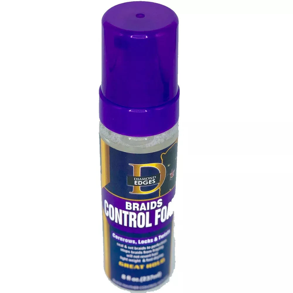Diamond Edges Braids Control Foam