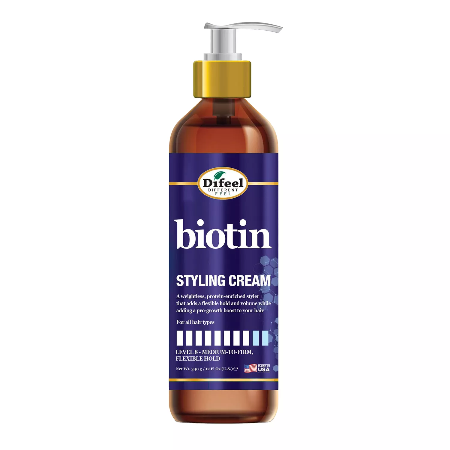 Difeel Biotin Styling Cream 12oz/ 340g