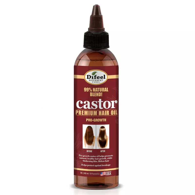 DIFEEL CASTOR PRO GROWTH HAIR OIL 8 oz