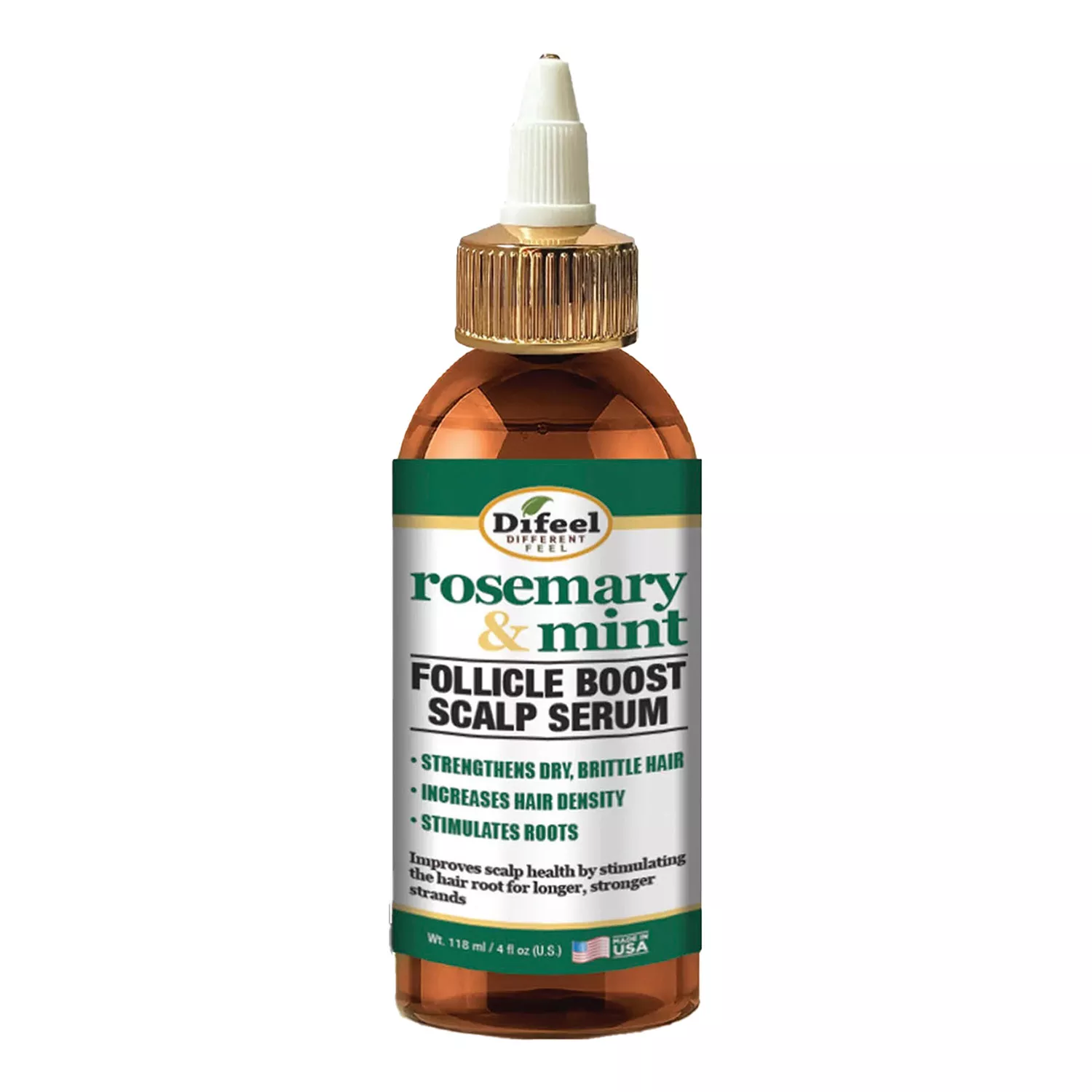 Difeel Rosemary & Mint Follicle Boost Scalp Serum 4oz/ 118ml
