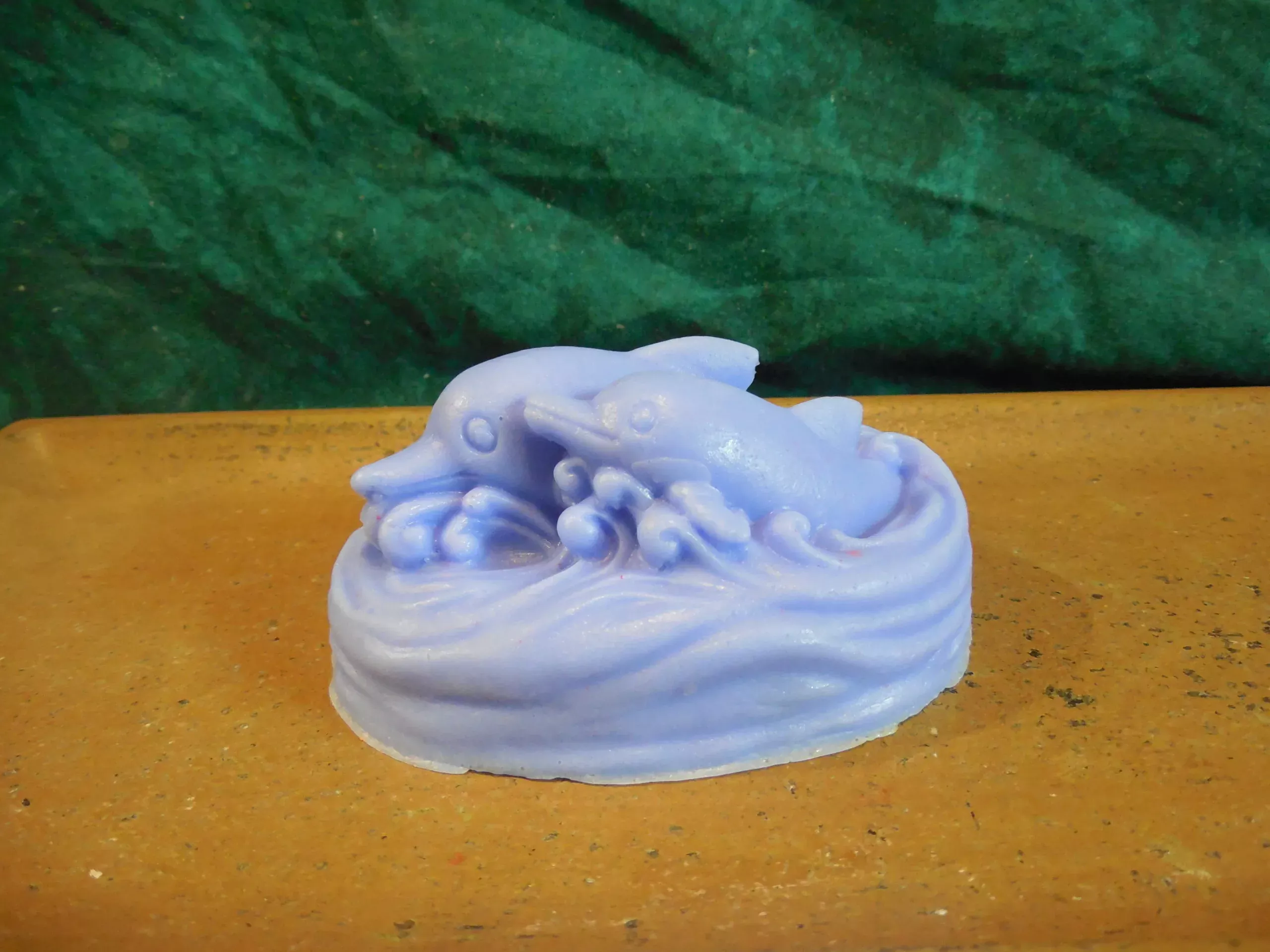 Dolphin Small Soap 1 Cavity Silicone Mold 5290