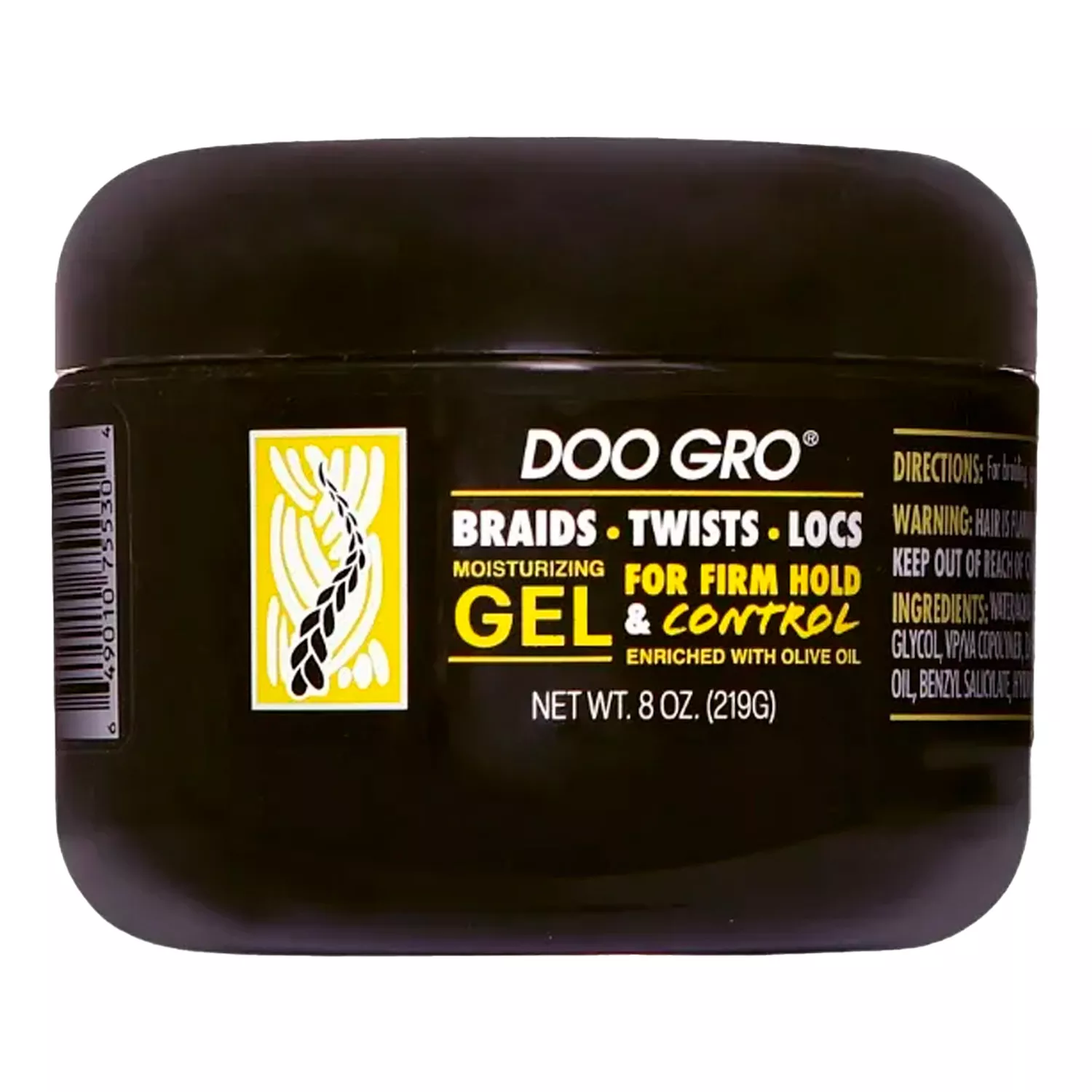 Doo Gro Braid Moisturizing Gel for Firm Hold 8oz/ 219g
