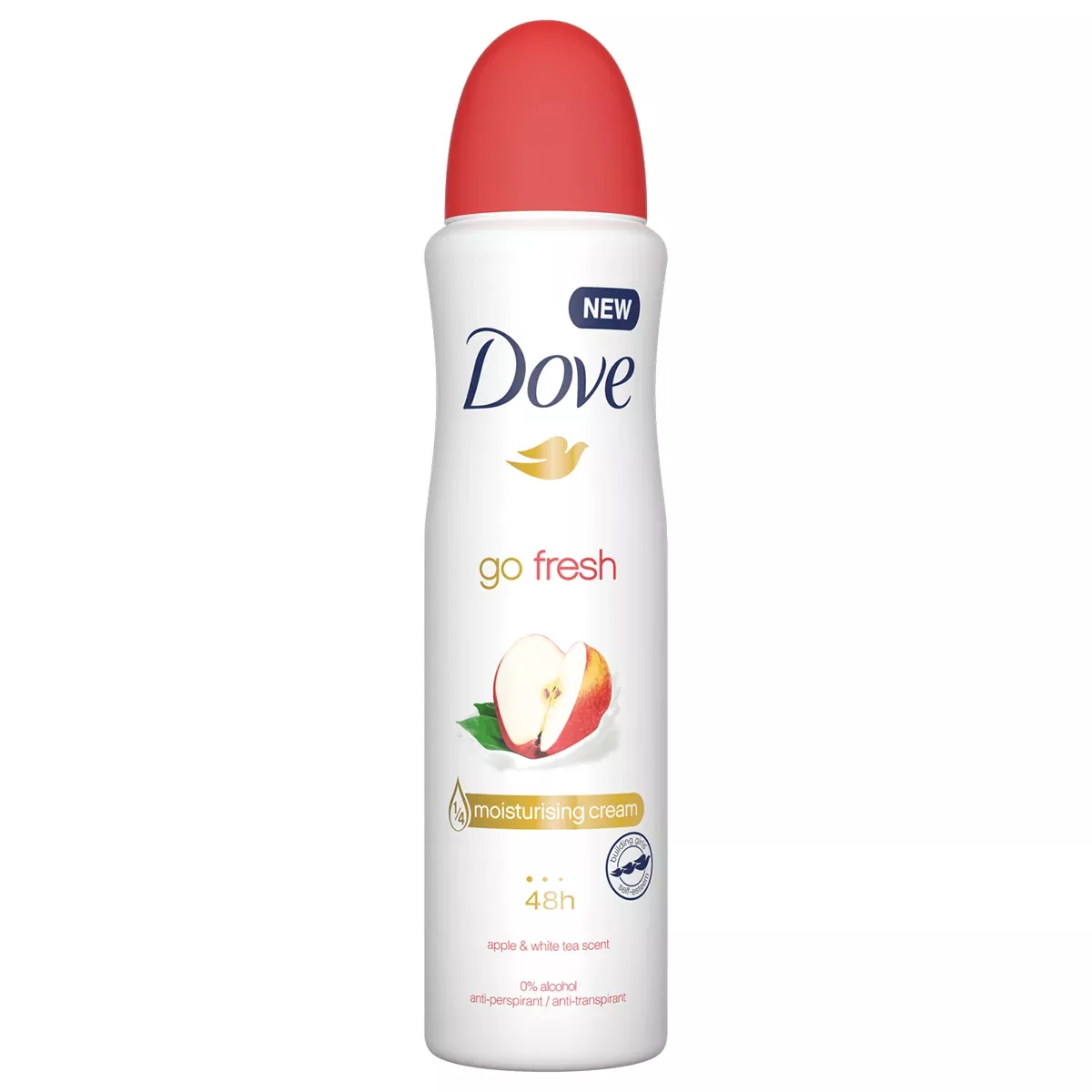 Dove Go Fresh Antiperspirant Deodorant Spray - Apple & White Tea Scent 8.4oz