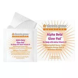 Dr. Dennis Gross Skincare Alpha Beta Glow Pad for Body, 8 Count
