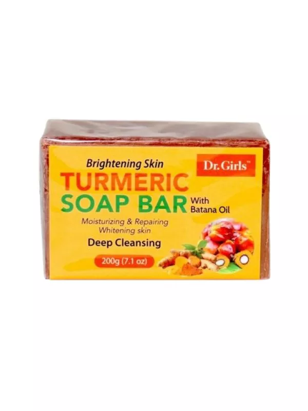 Dr. GIRLS TURMERIC SOAP BAR WITH BATANA OIL