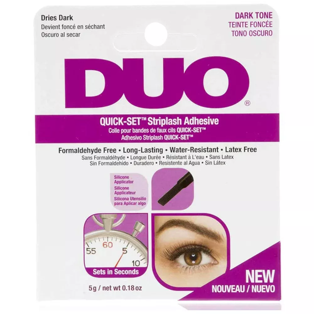 Duo Quick-Set Striplash Adhesive - Dries Dark / Dark Tone 0.18oz