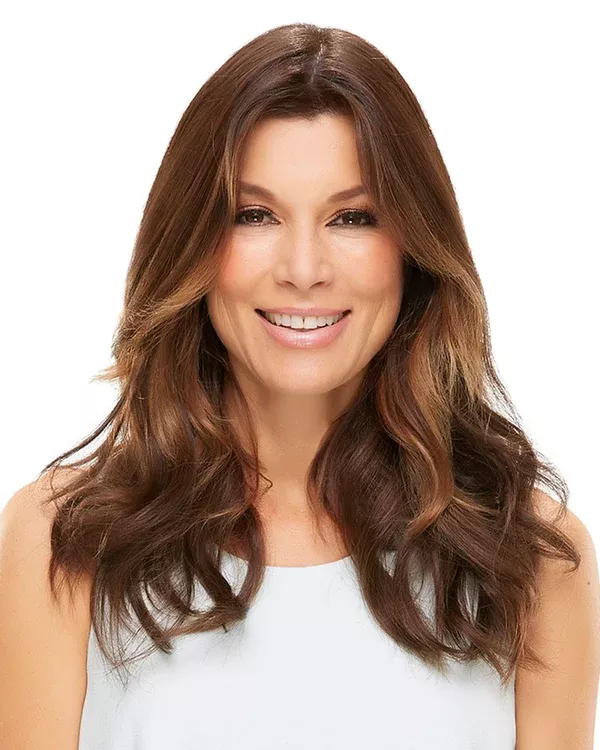 EasiPart HD 18 inch (Exclusive) Monofilament Clip-in Crown Volumizer Topper by Jon Renau