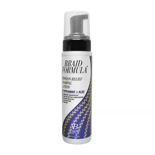 EBIN NEW YORK BRAID FORMULA TENSION RELIEF FOAMING LOTION - PEPPERMINT
