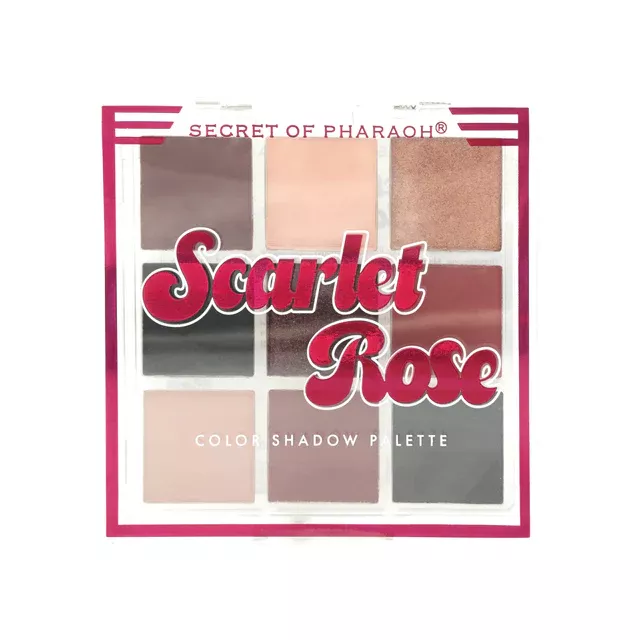 EBIN NEW YORK SECRET OF PHARAOH COLOR SHADOW PALETTE - SCARLET ROSE