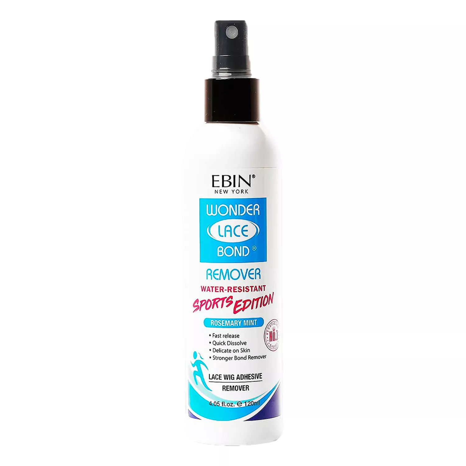 Ebin New York Sports Edition Wonder Lace Bond Remover 4.05oz/120ml