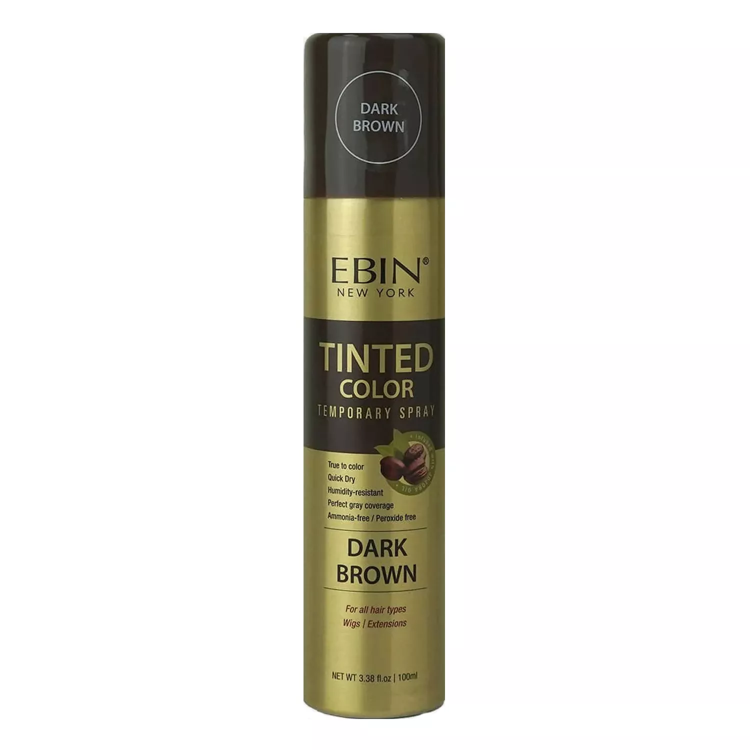 Ebin New York Tinted Color Temporary Spray 3.38oz/ 100ml