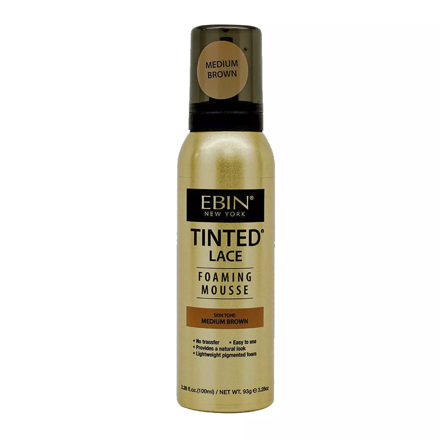 Ebin New York Tinted Lace Foaming Mousse 3.38oz/ 100ml