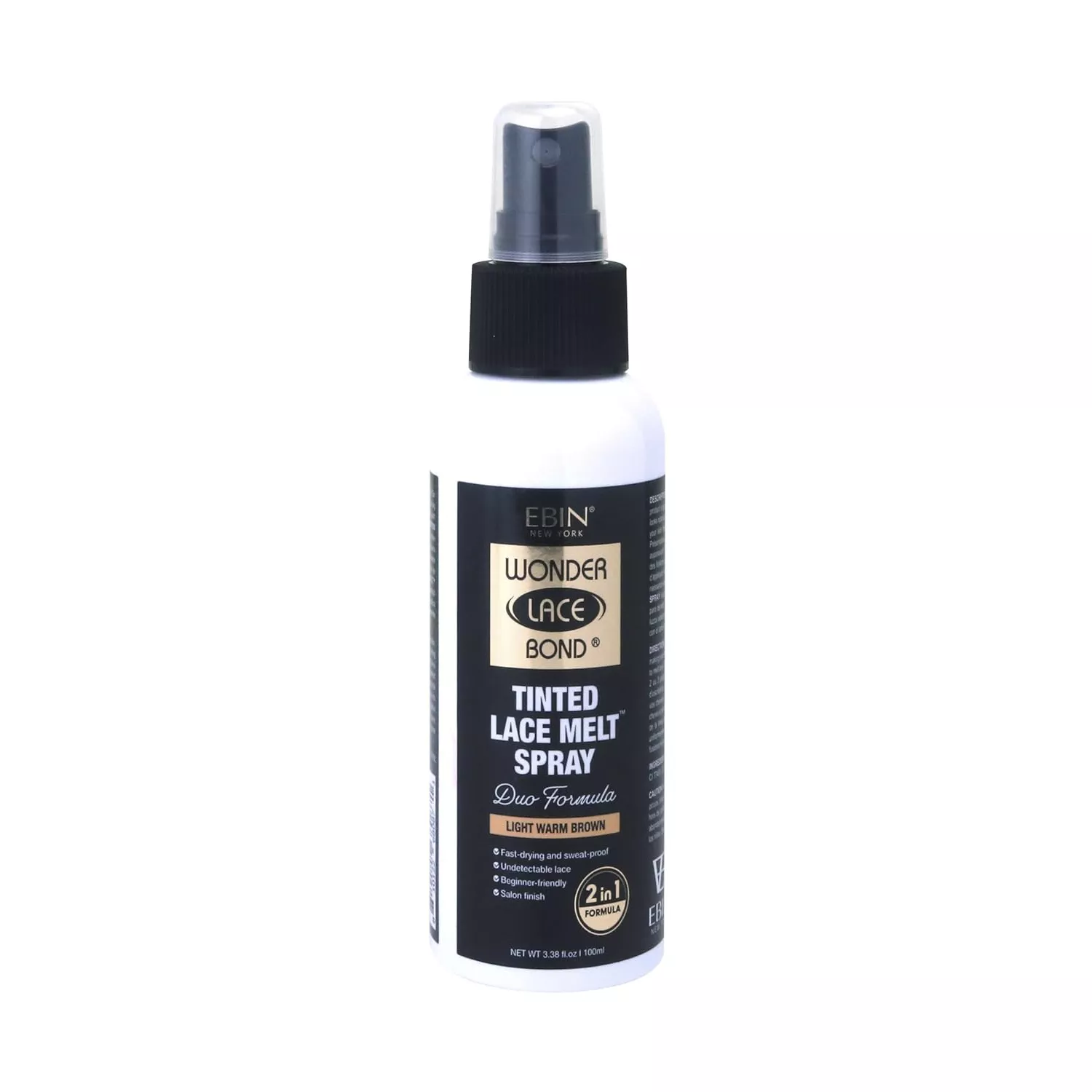 Ebin New York Wonder Lace Bond Tinted Lace Melt Spray 3.38oz/ 100ml
