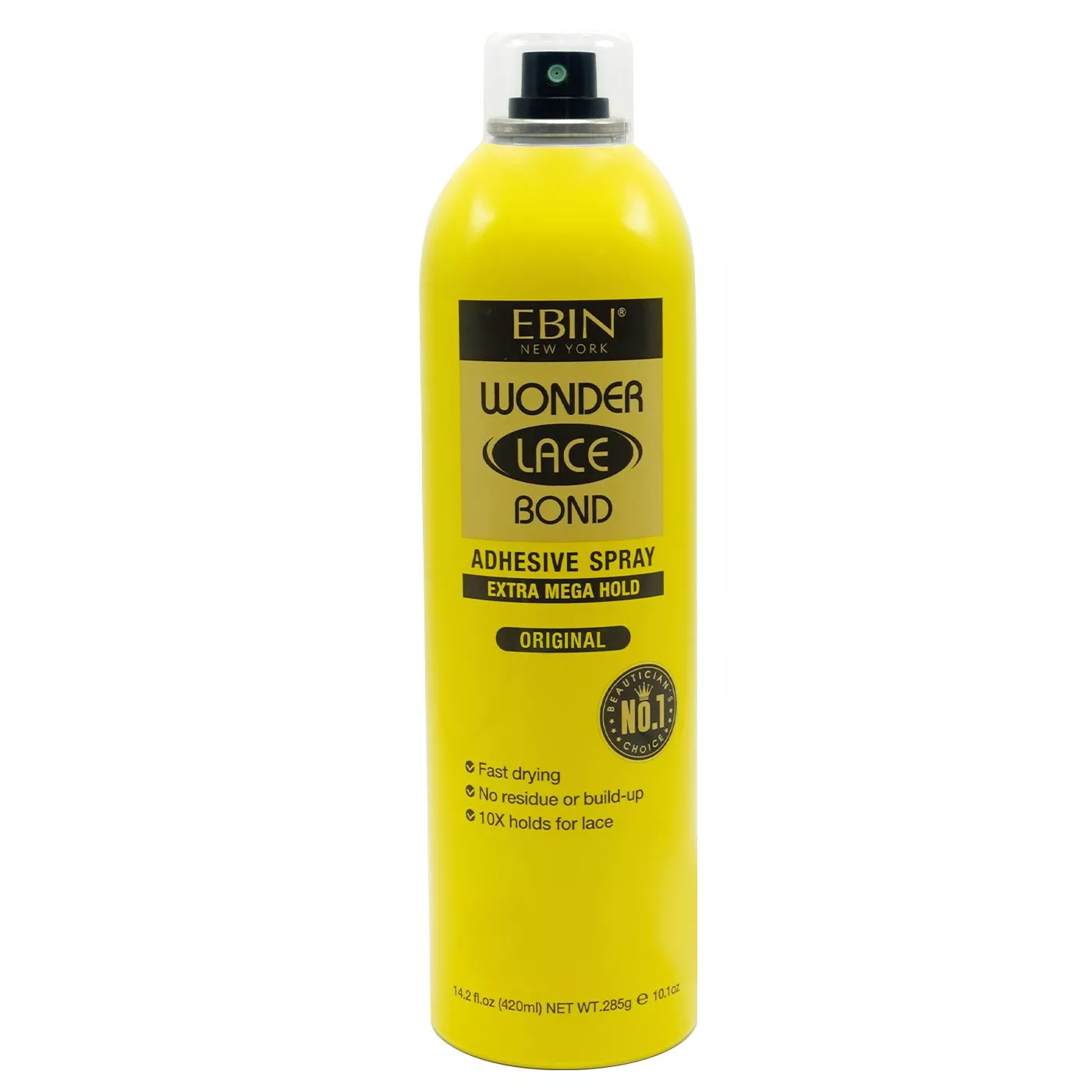 EBIN NEW YORK WONDER LACE BOND WIG ADHESIVE SPRAY - EXTRA MEGA HOLD